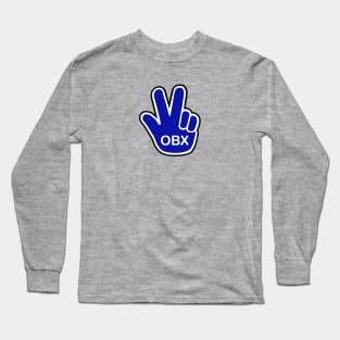 OBX Blue Hand Wave Long Sleeve T-Shirt